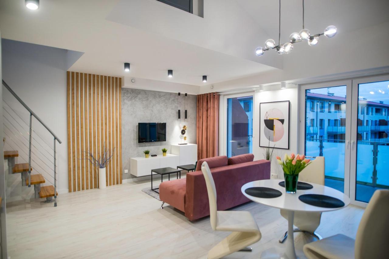 Nowoczesny Apartament Na Warmii I Mazurach Z Garazem Biskupiec  Exteriér fotografie