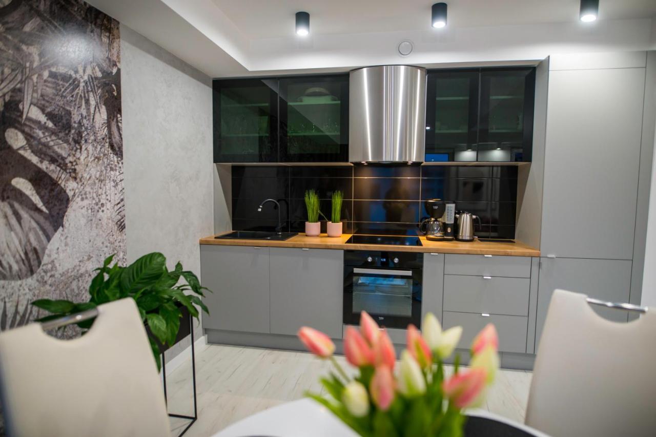 Nowoczesny Apartament Na Warmii I Mazurach Z Garazem Biskupiec  Exteriér fotografie