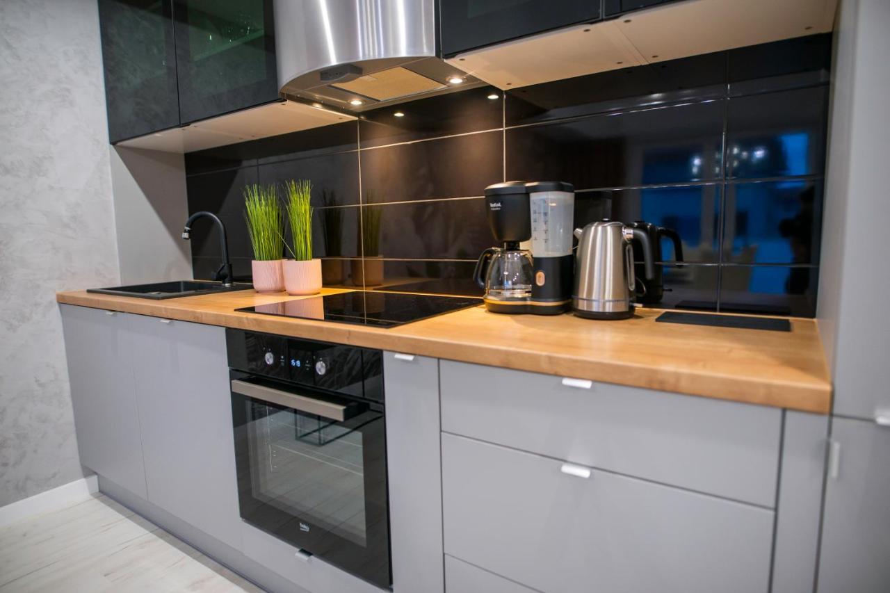 Nowoczesny Apartament Na Warmii I Mazurach Z Garazem Biskupiec  Exteriér fotografie